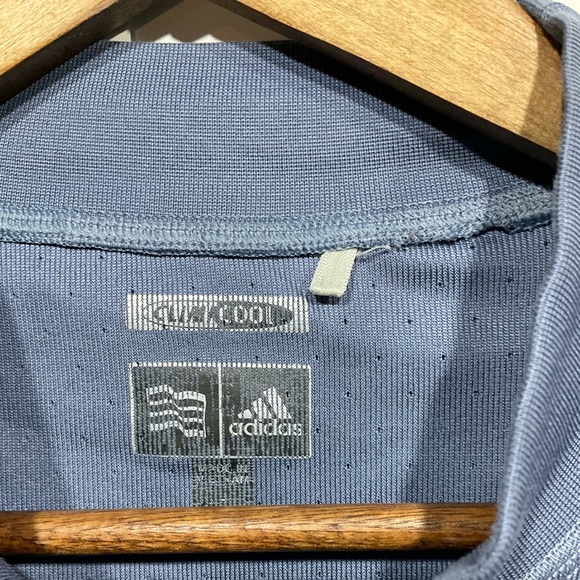 Adidas Climacool Mens Gray 3/4 sleeve length shirt - Picture 2 of 4